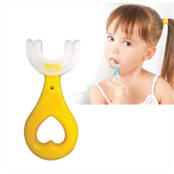 Cepillo Dental Infantil de Silicona 360°