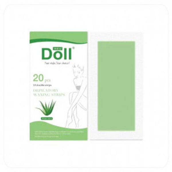 Bandas de Cera Fría con Aloe Vera 20uds