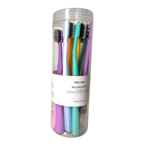 Set de Cepillos Dentales Multicolores 10uds