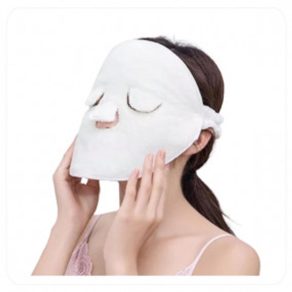 Toalla de Compresión Térmica Facial con Sujetador