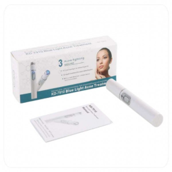 Lápiz Facial Portátil de Fototerapia Luz Azul
