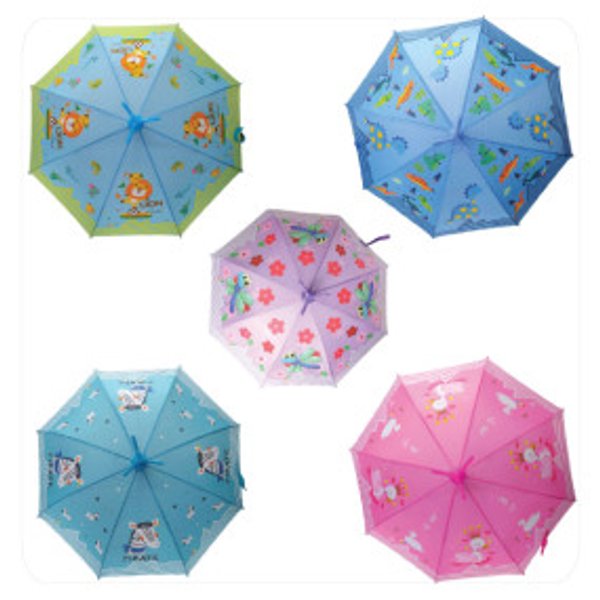 Sombrilla Compacta con Motivos Infantiles 55cm