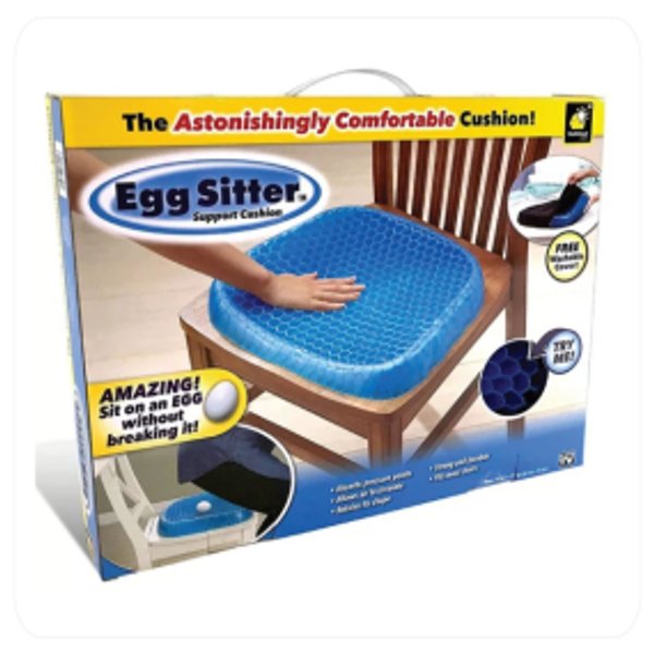 Almohada Ortopédica de Asiento en Gel Confort