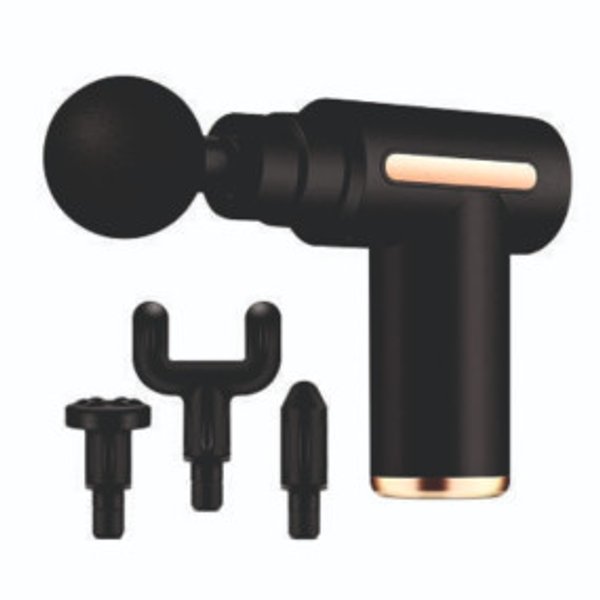 Pistola de Masaje Muscular Eléctrica Negra