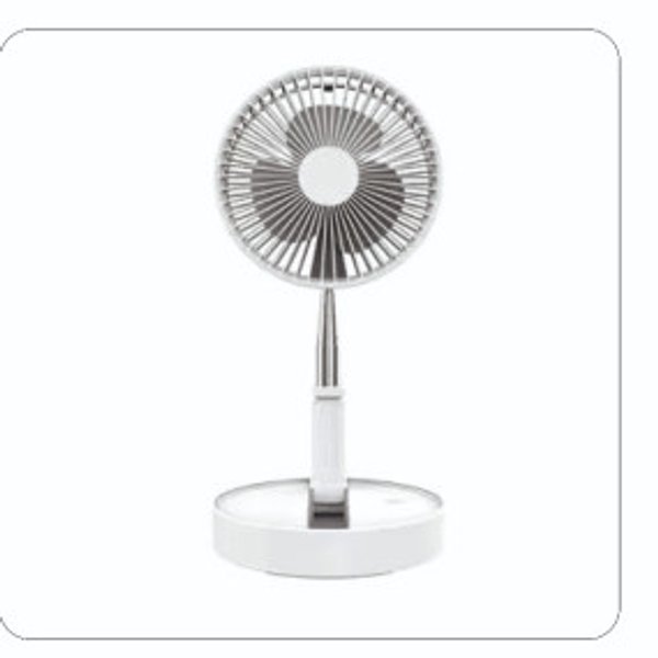 Ventilador Recargable Plegable Portátil Blanco