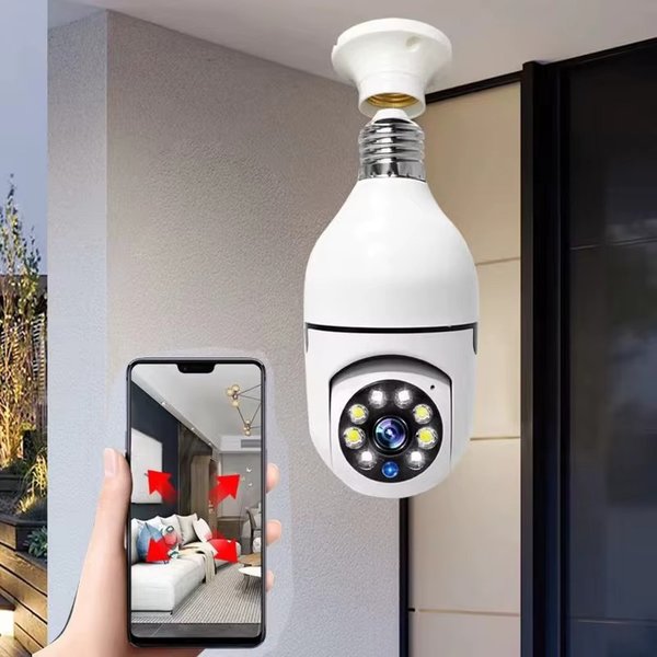 Cámara de Seguridad Robotizada con Rotación Completa