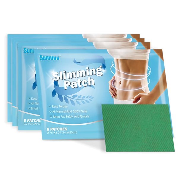 Parches Reductores y Modeladores Corporales Set x8