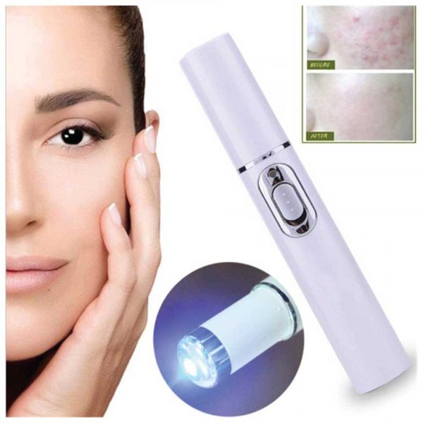 Lápiz Portátil Terapéutico de Luz Azul LED Facial