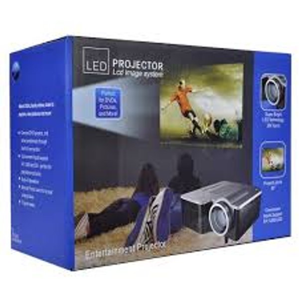 Mini Proyector LED Multimedia de Alta Luminosidad