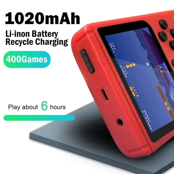Mini Consola Retro +400 Juegos