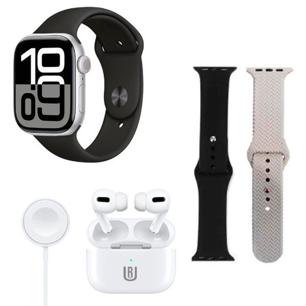 Smartwatch W9 Pro Max + Auriculares J50 Pro