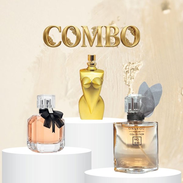 Combo Perfume x3 Femenino 30..