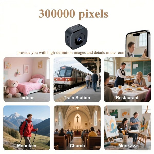Mini Cam Espía HD WiFi –  UL..