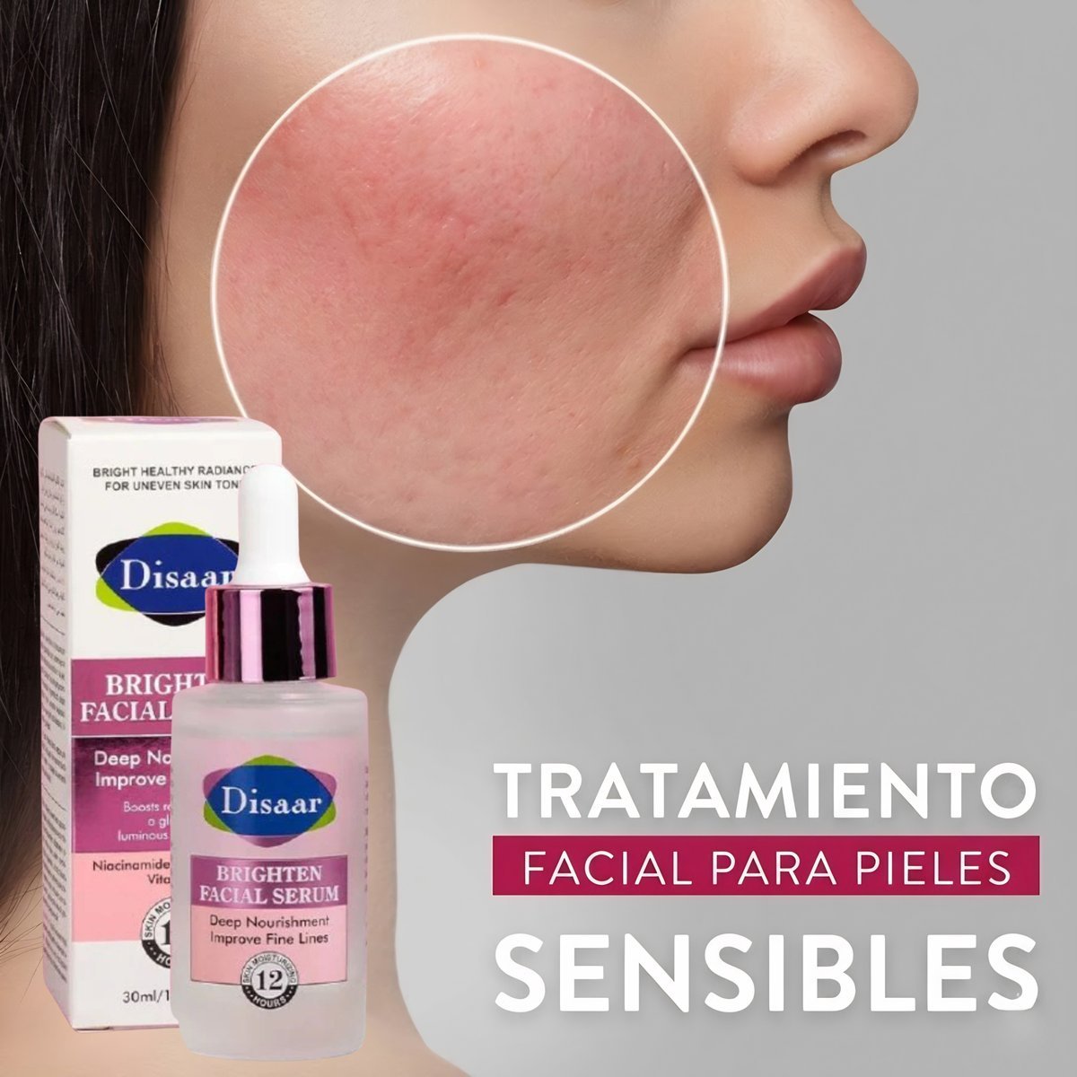 Suero Facial Iluminador con Niacinamida Concentrada