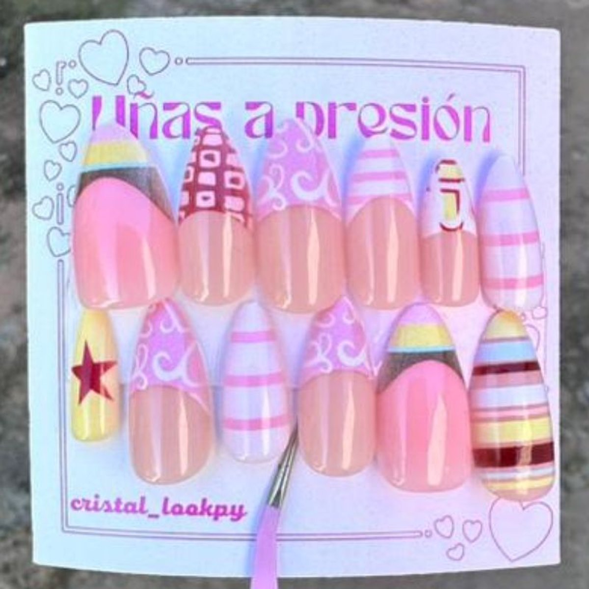 Diseño en Almendra Larga - PDA-004 - 2
