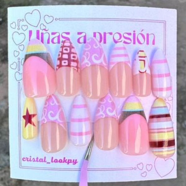 Diseño en Almendra Larga - PDA-004
