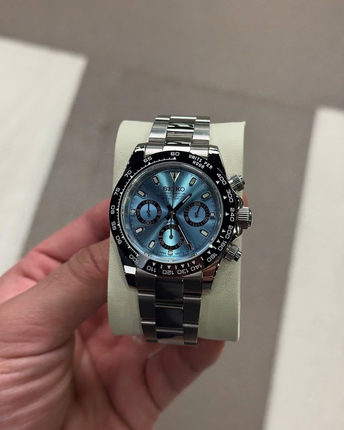 Seiko Mod - Daytona Tiffany - 3
