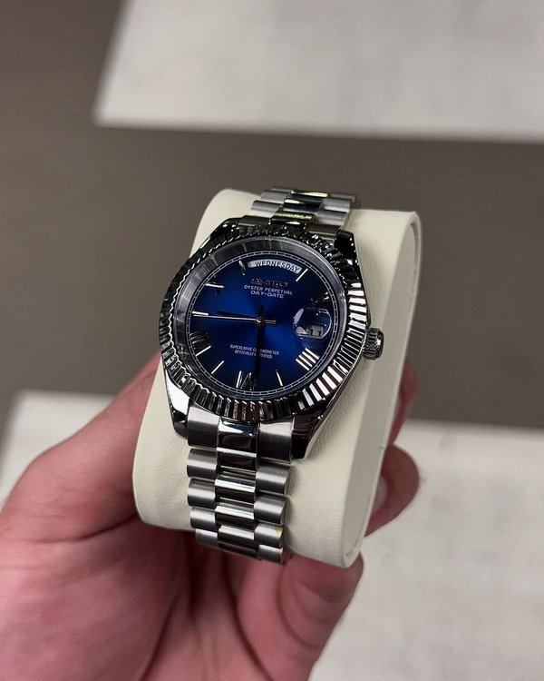 Seiko Mod - DayDate Royal Blue