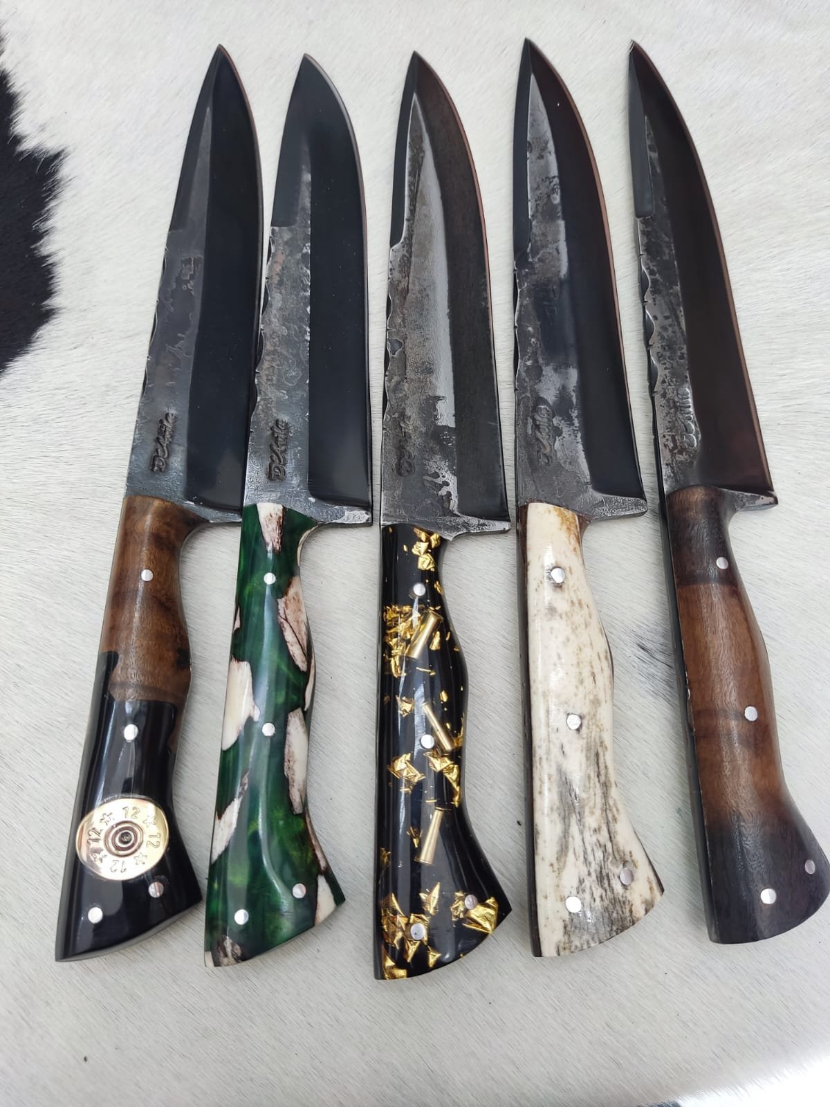 Cuchillo Artesanal Laminado 8" - 6