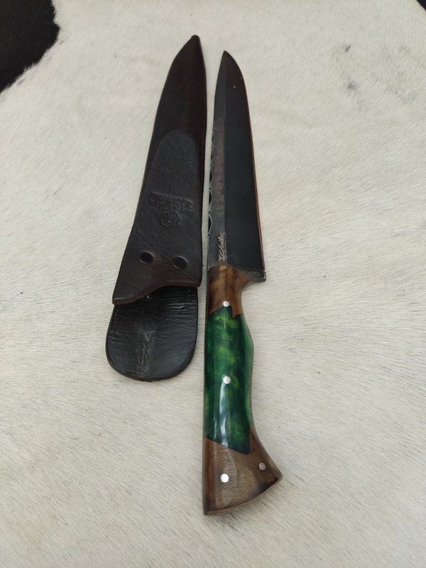 Cuchillo Artesanal Laminado 10"