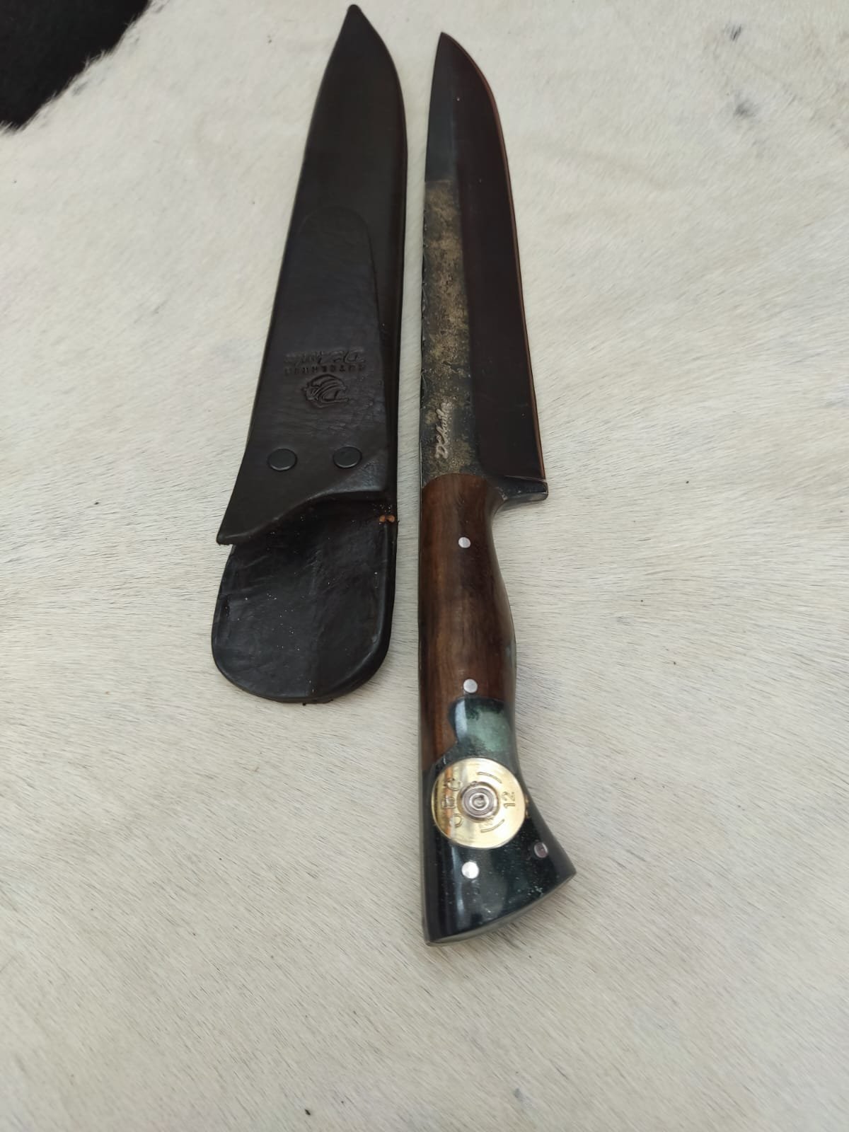 Cuchillo Artesanal Laminado 10" - 4