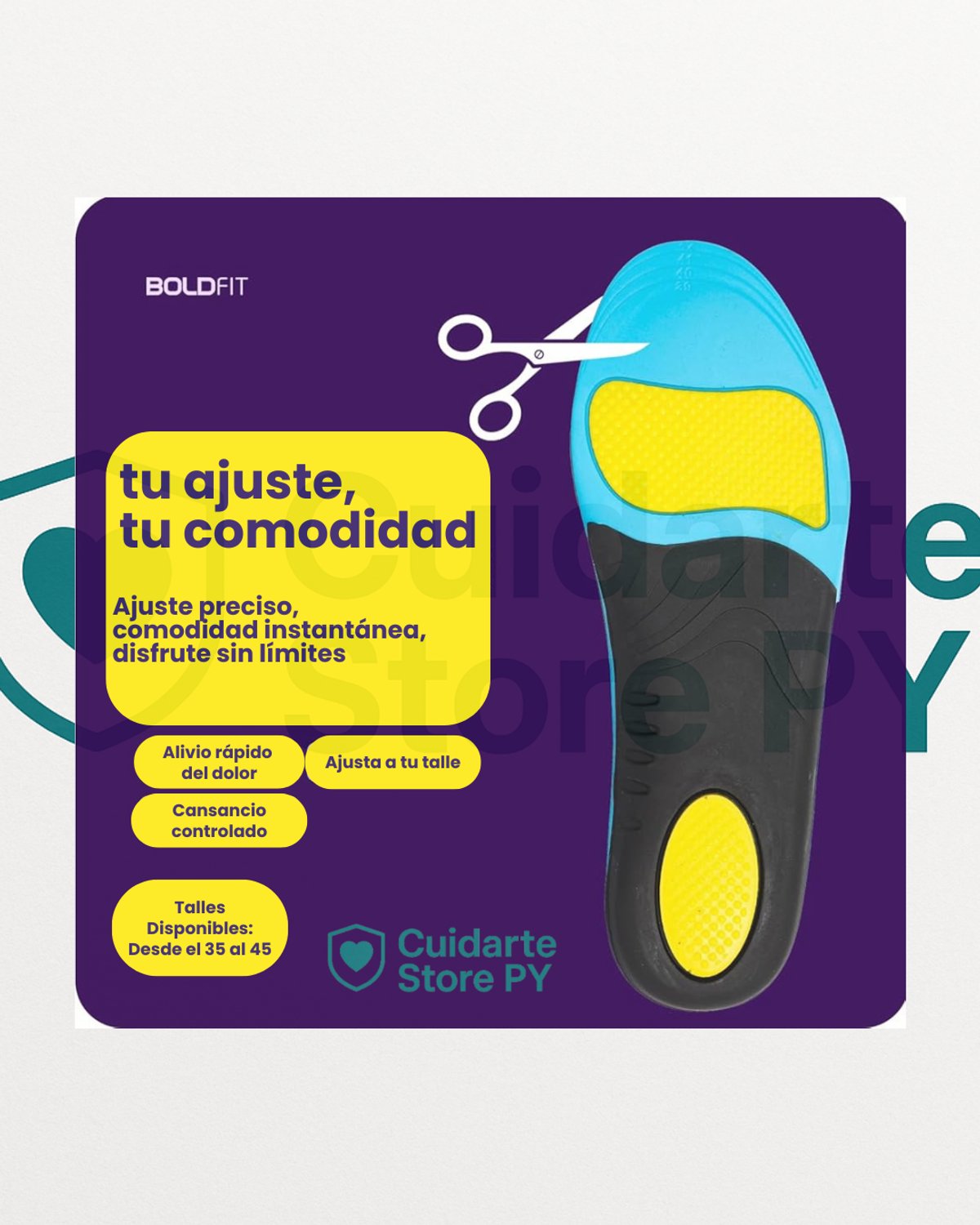 Plantilla Ortopedica Corrector De Pies