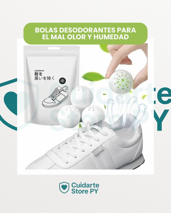 Bolitas Desodorantes para el Mal Olor y Humedad.