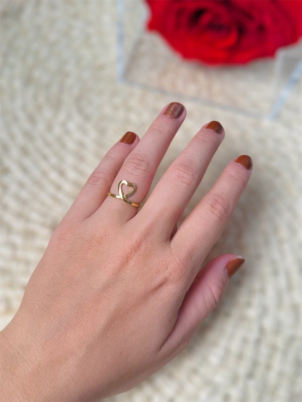 Anillos bañado en oro 