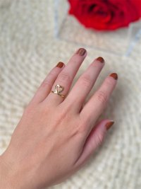 Anillos bañado en oro 