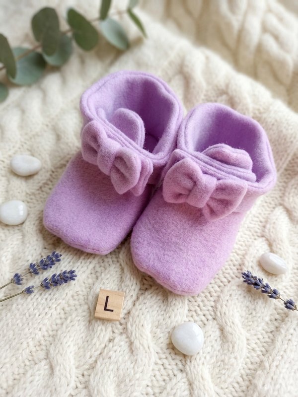 Botitas de tela polar para bebés