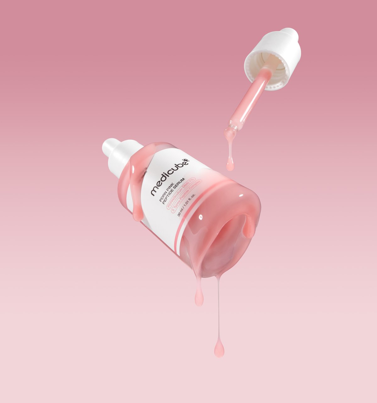 Pink Peptide Serum PDRN 30 ml - Medicube - 2