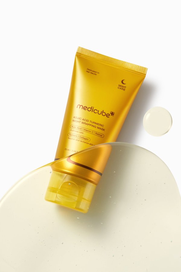 KOJIC ACID TURMERIC NIGHT MASK 75 ML - MEDICUBE