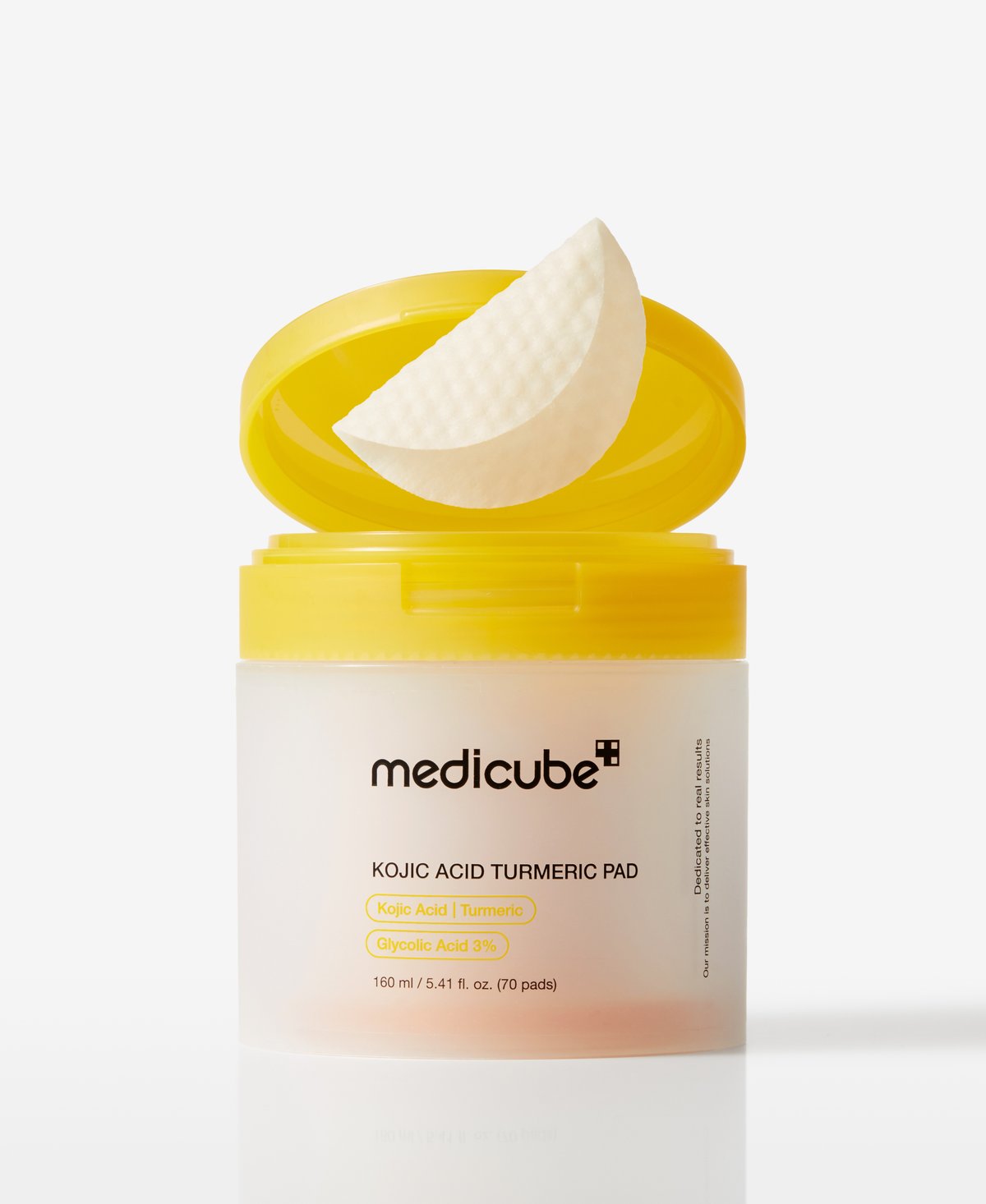 KOJIC ACID TURMERIC TONER PAD 70 UNIDADES 160 ML - MEDICUBE   - 3