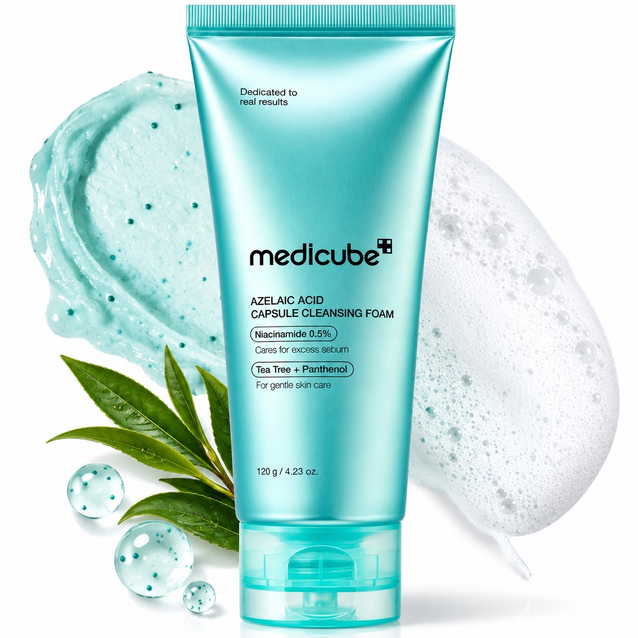 Medicube Azelaic Acid Capsule Cleansing Foam – Limpiador Facial 120 g