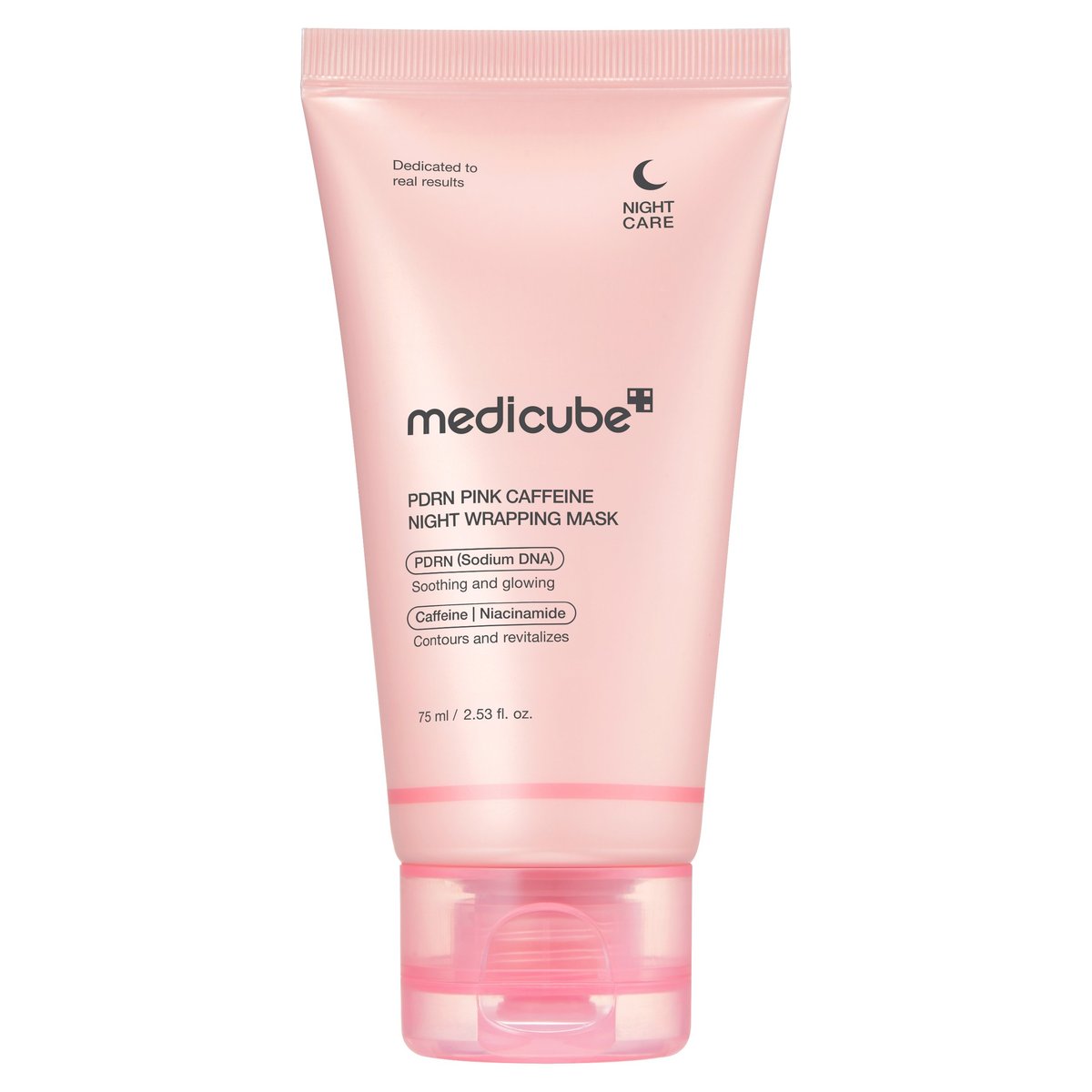 PDRN PINK CAFFEINE NIGHT MASCARILLA 75 ML - Medicube  - 2