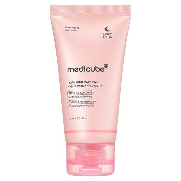 PDRN PINK CAFFEINE NIGHT MASCARILLA 75 ML - Medicube 