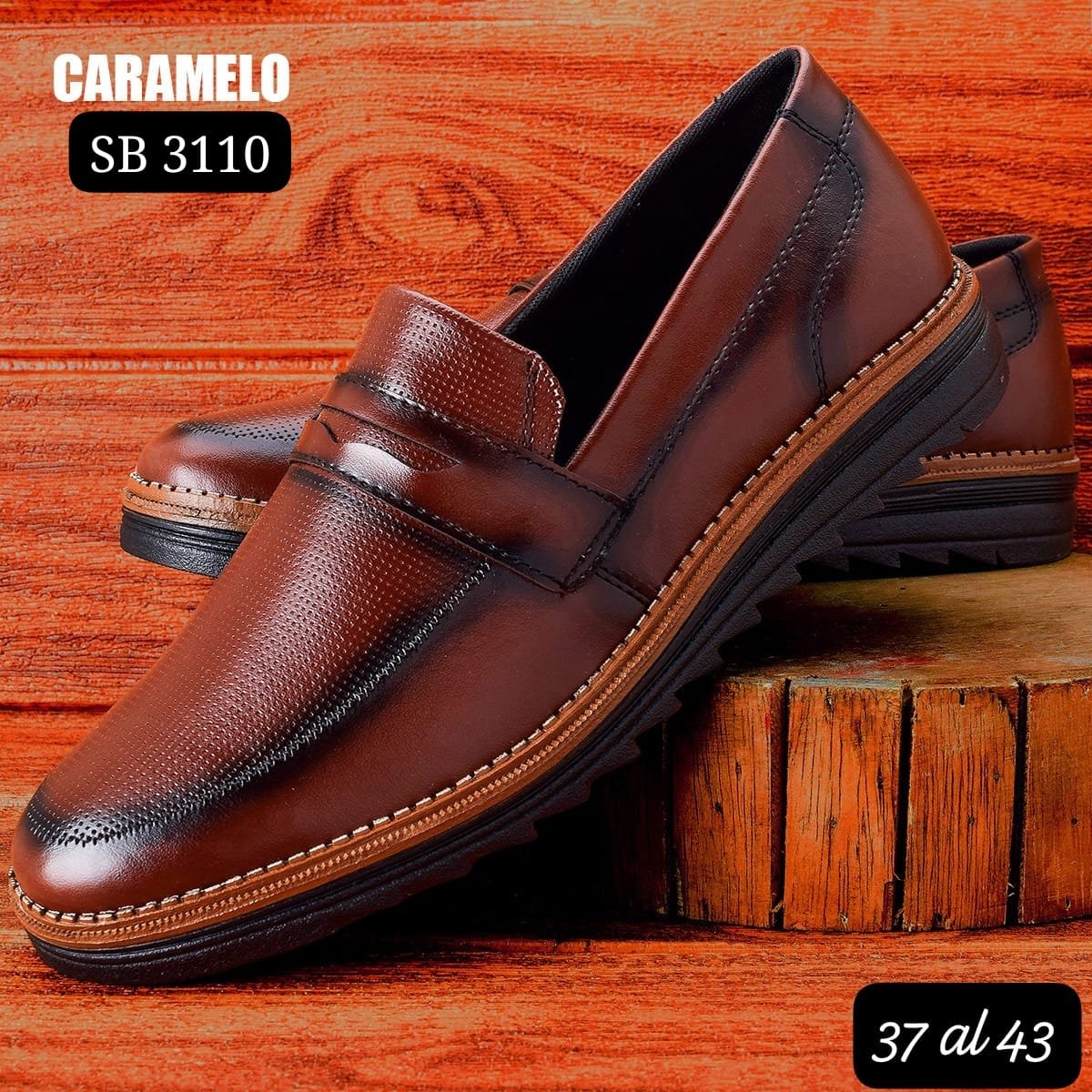 *ZAPATO SOCIAL CUERO _CALCE FÁCIL_ PREMIUM 😍💯🧨  - 3
