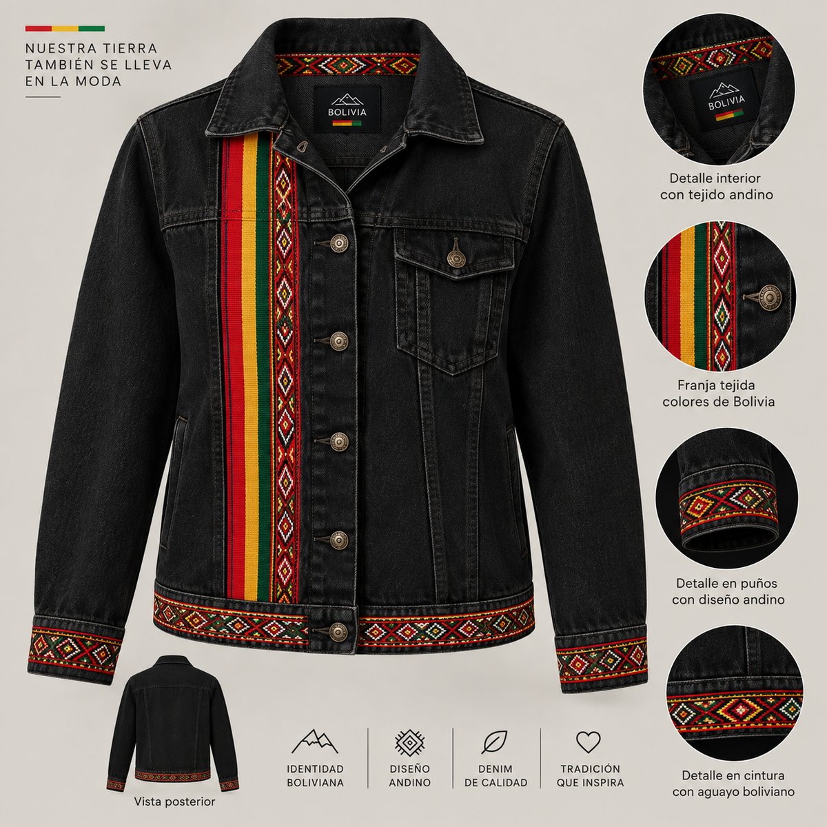 Chaqueta boliviana  - 2