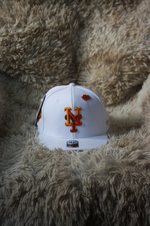 Gorra Blanca Estilo MLB