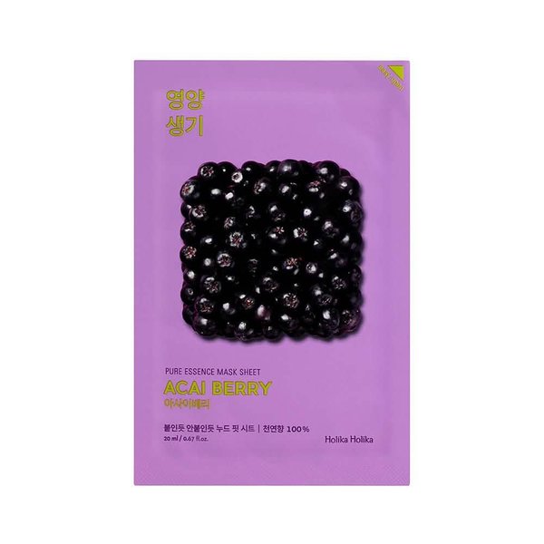 Holika Holika Pure Essence Mask Sheet - Acai Berry