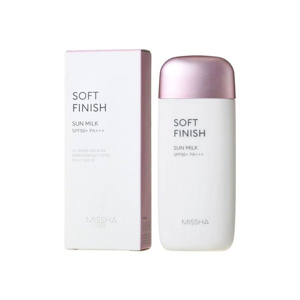 MISSHA All Around Safe Block Soft Finish Sun Milk SPF50+ PA+++