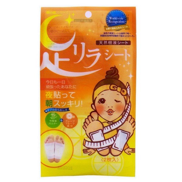 KINOMEGUMI Ashirira Foot Relax Sheet