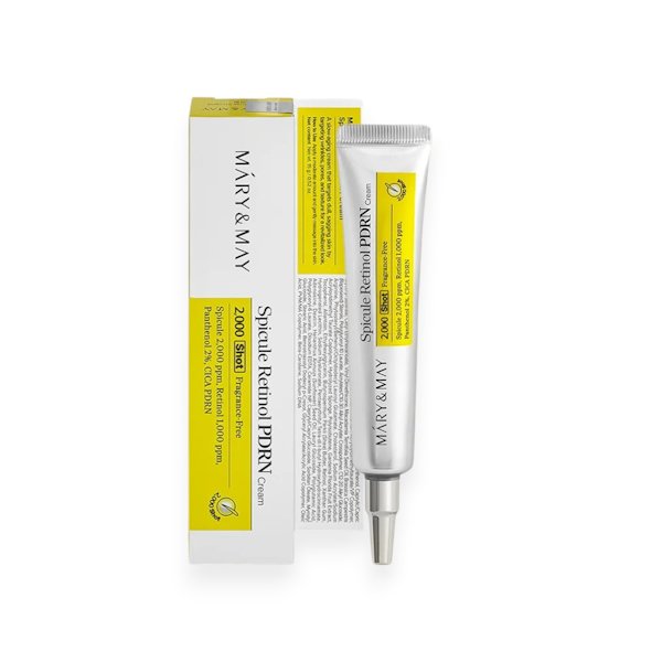 MARY & MAY Spicule Retinol PDRN Cream – 2000 Shot