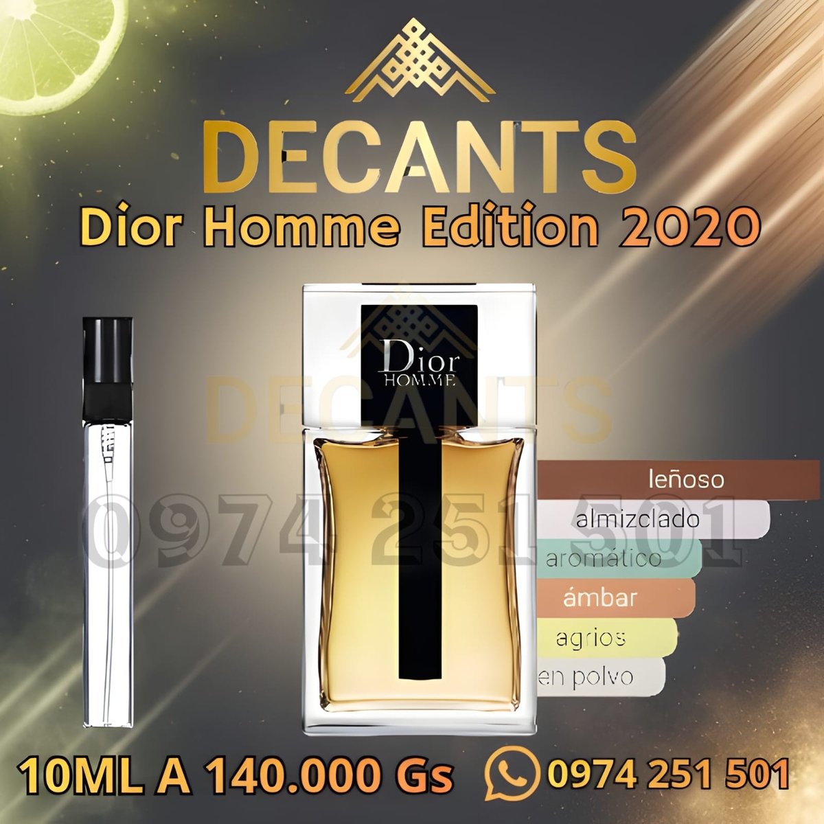 DIOR HOMME EDT VERSION 2020
