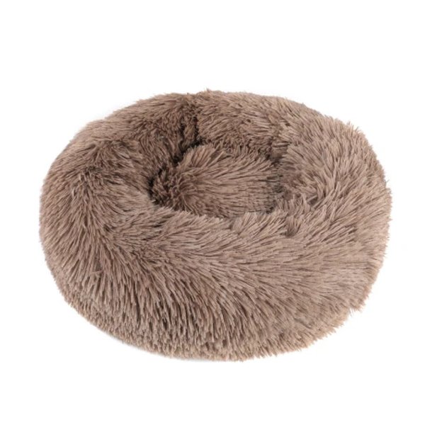 Camita Antiestrés Premium para Mascotas - Marrón