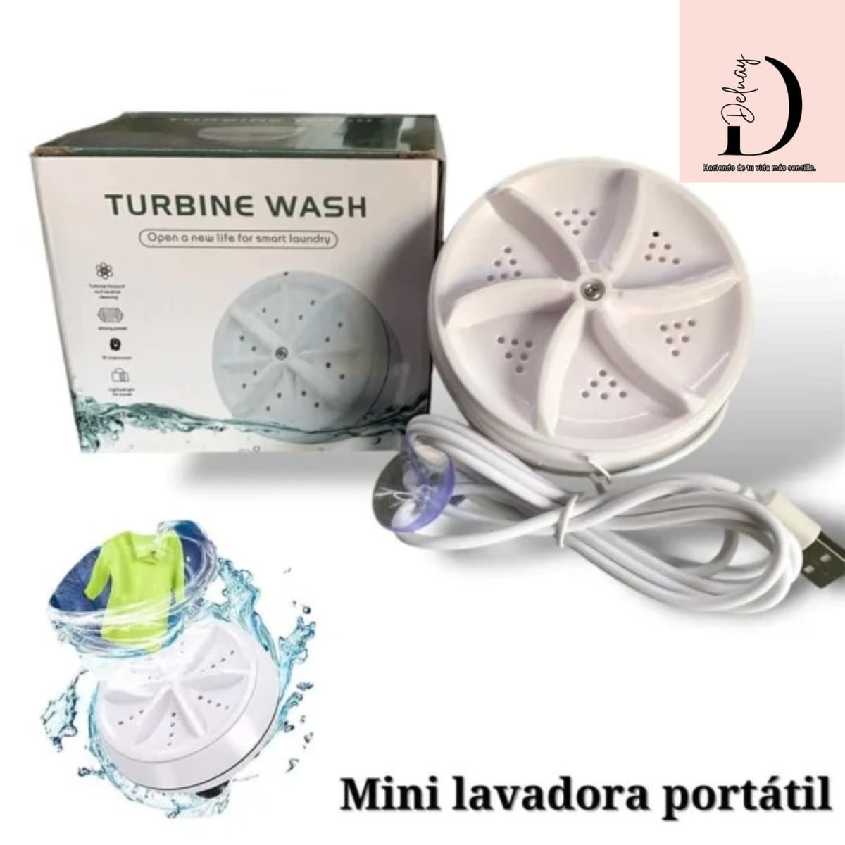 Turbine Wash Lavadora Portátil