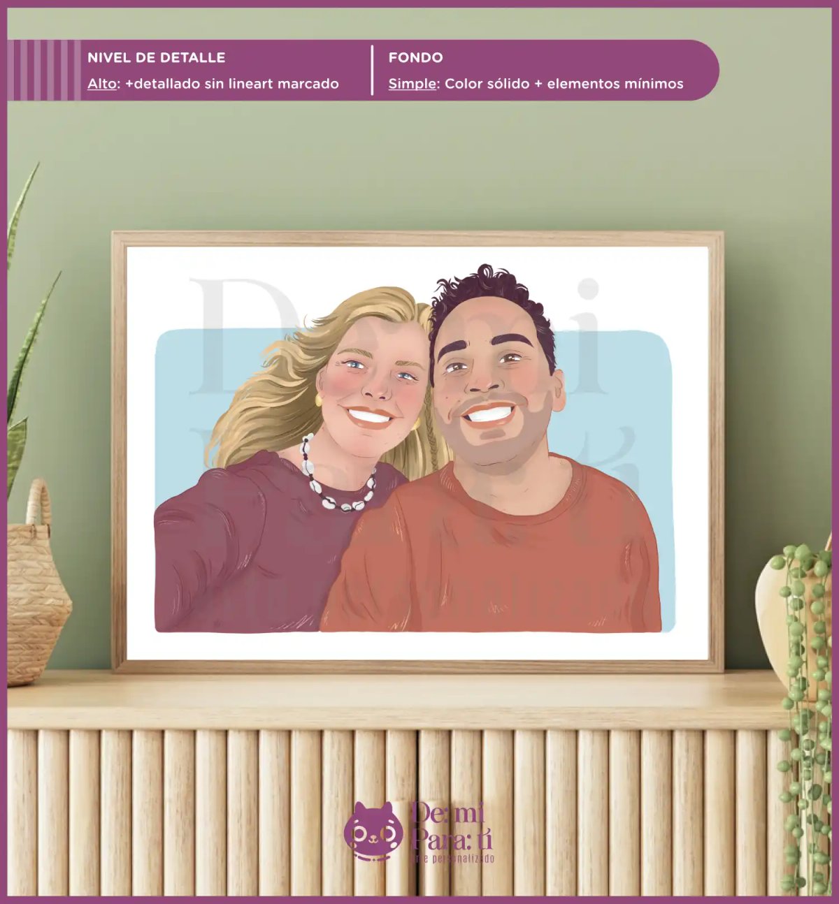 Retrato digital (sin encuadre) // Estilo 1 - 4