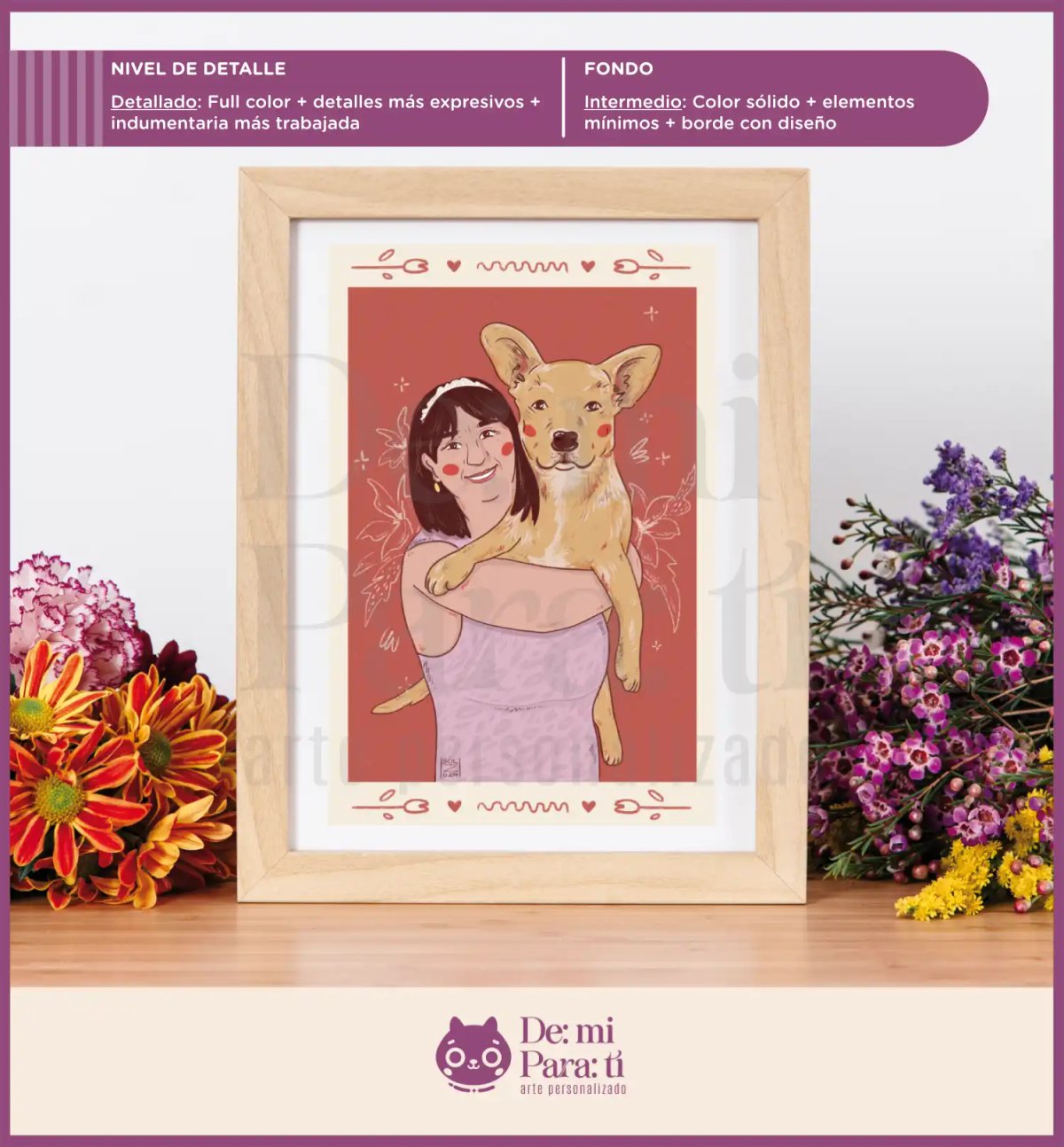 Retrato digital (sin encuadre) // Estilo 2 - 3