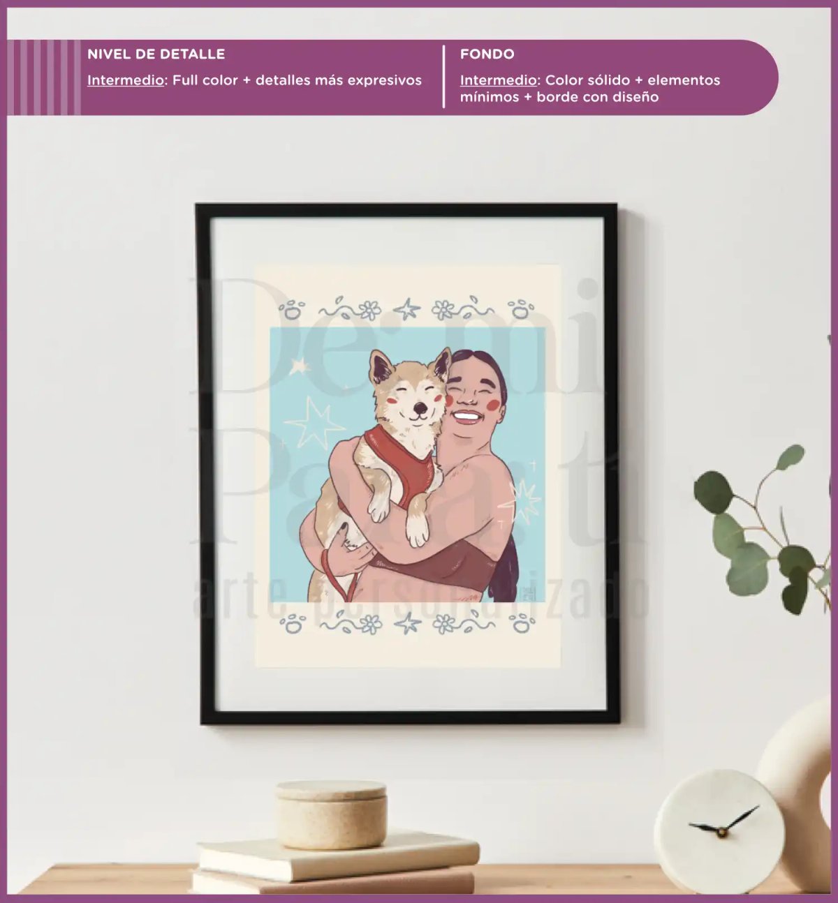 Retrato digital (sin encuadre) // Estilo 2 - 2