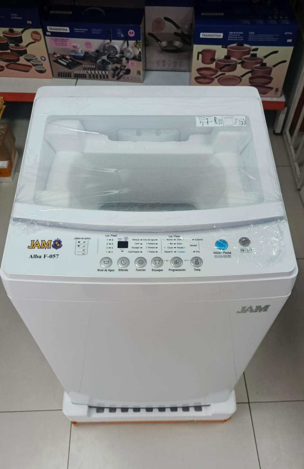 LAVARROPA MARCA JAM ALBA 7KG - 2